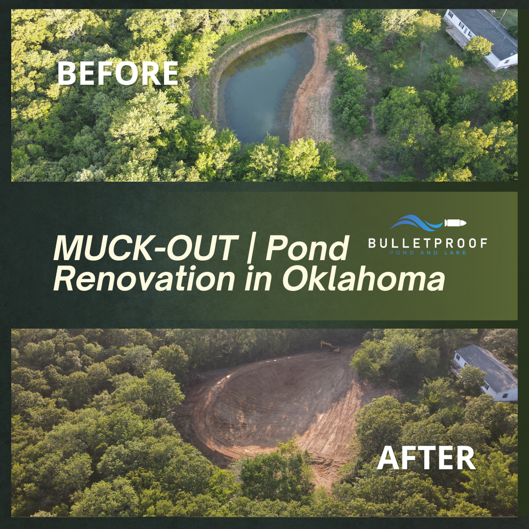 Large Pond Construction Project - Bulletproof Pond and Lake Large Pond Construction Project