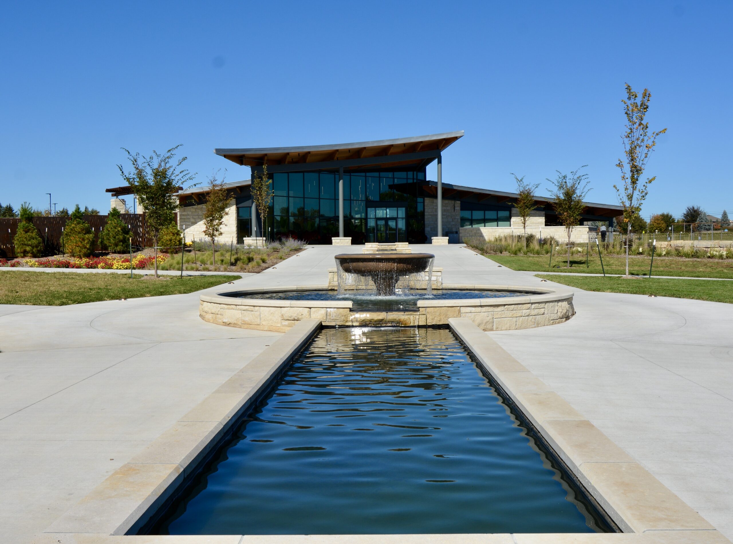 Large Fountainscape Installation