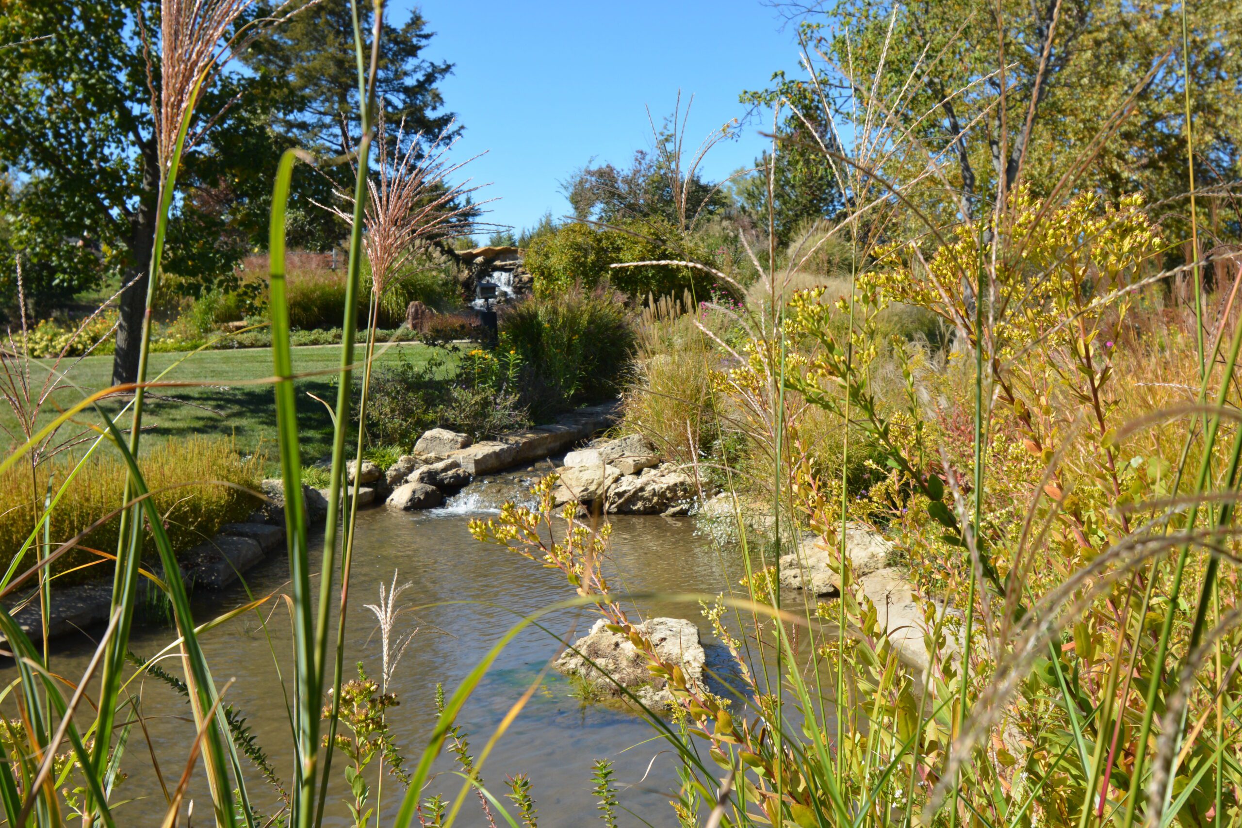 Large Pond Construction