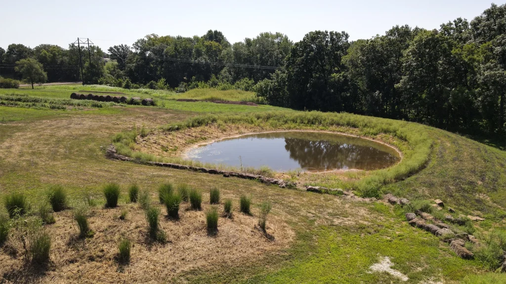 Gorgeous Acreage Pond Installation Project
