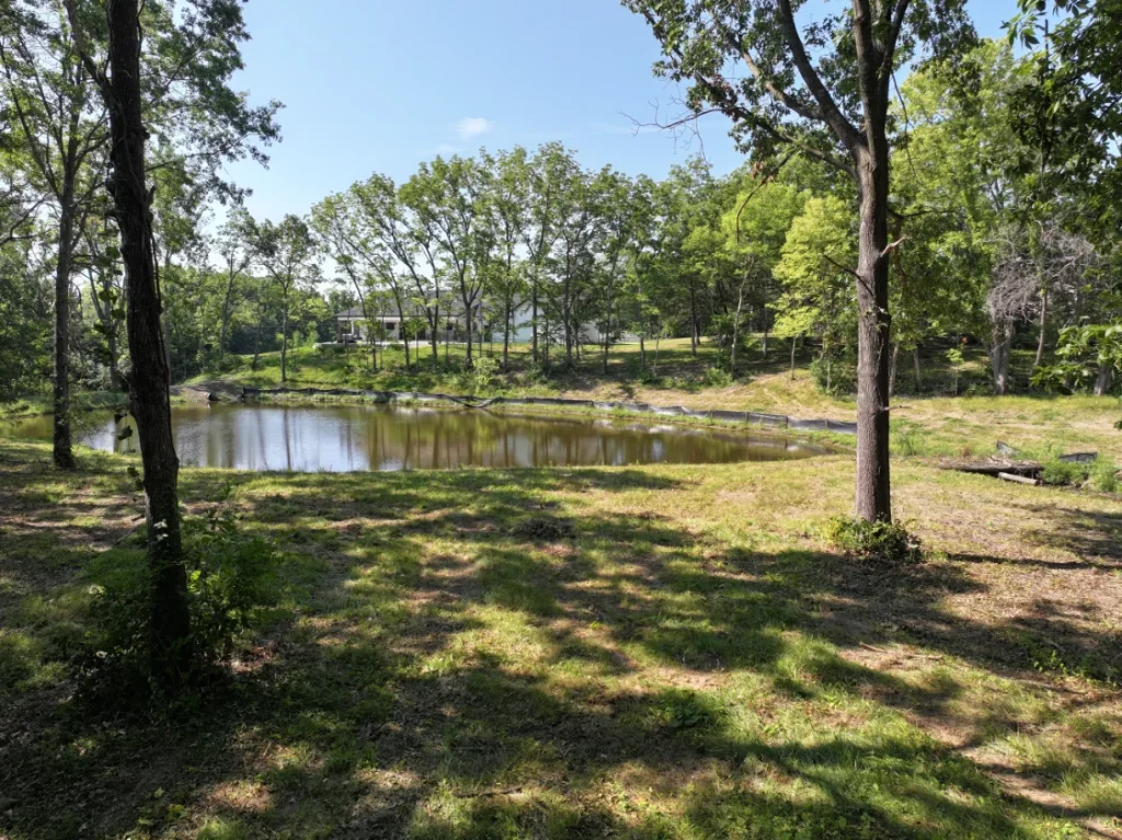 Leavenworth recreational fishing pond