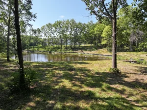 Leavenworth recreational fishing pond