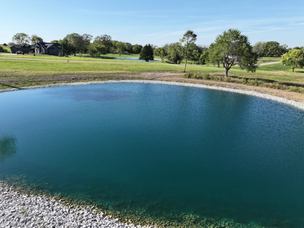 Acreage pond cleaning and dredging by Bulletproof Pond and Lake